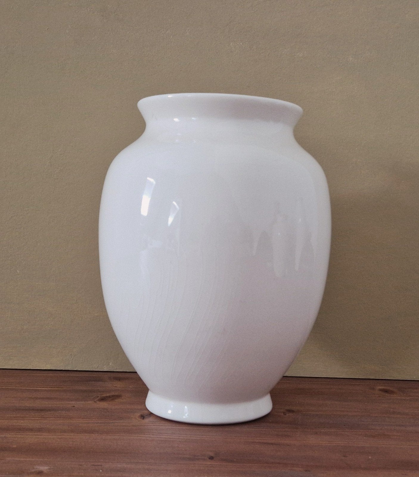 Vintage design vaas Velsen Keramiek | Delfts Wit | Gemerkt, Ophalen of Verzenden, Huis en Inrichting