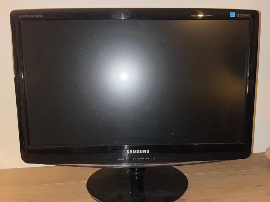 Samsung lcd monitor 22inch, Computers en Software, Monitoren, Ophalen, Zo goed als nieuw, 60 Hz of minder