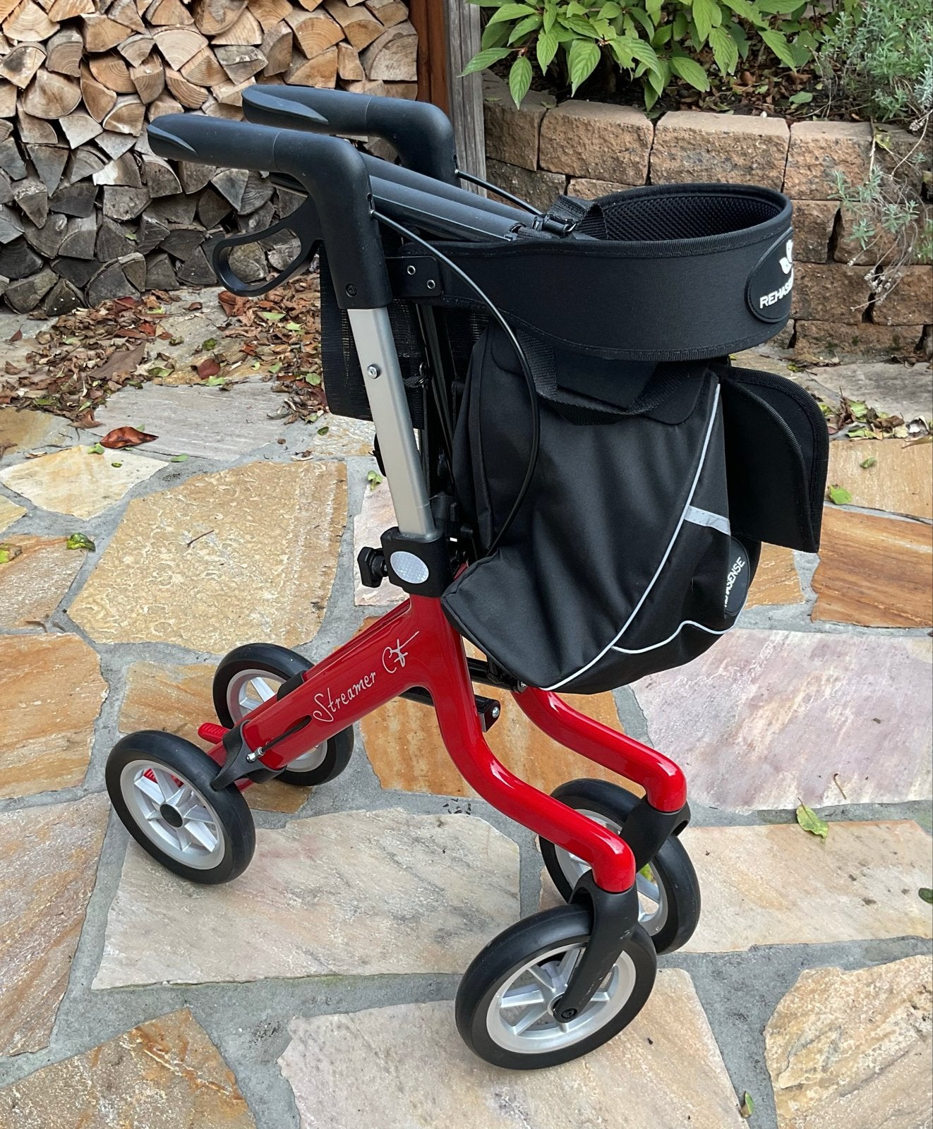 Rollator., Ophalen, Lichtgewicht, Zo goed als nieuw