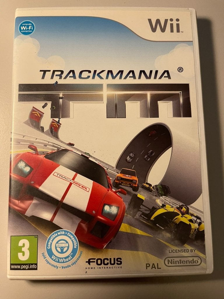 TrackMania - Wii CIB, Spelcomputers en Games, Gebruikt, 1 speler, Racen en Vliegen, Ophalen of Verzenden