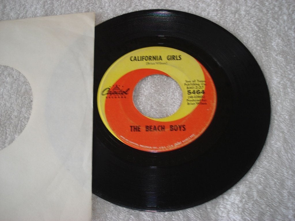 The Beach Boys   California Girls   Usa     Orgineel, Originele persing, Ophalen of Verzenden, Zo goed als nieuw, Pop