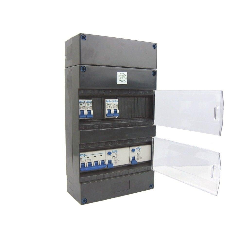 3F groepenkast 4x B16A + 2x ALS 4P 40A 30mA + HFDS 4P, Verzenden, Nieuw