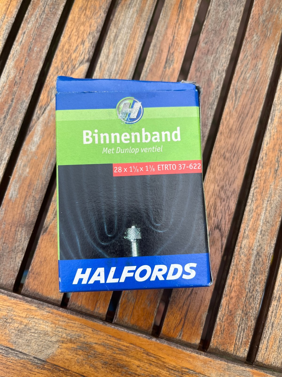 Halfords Binnenband met Dunlop ventiel 28 inch, Ophalen, Band, Nieuw, Rubber