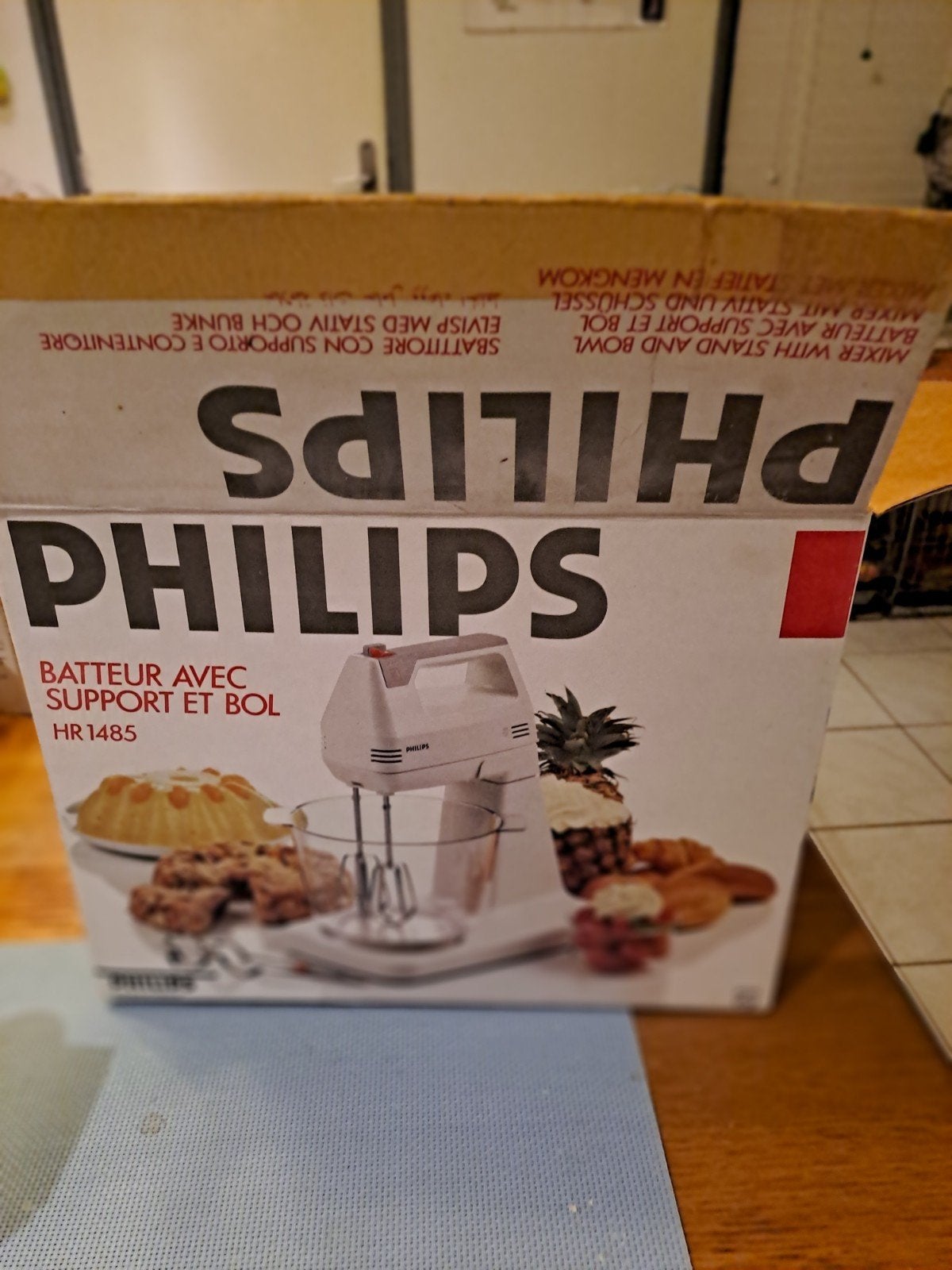 Philips mixer, Ophalen