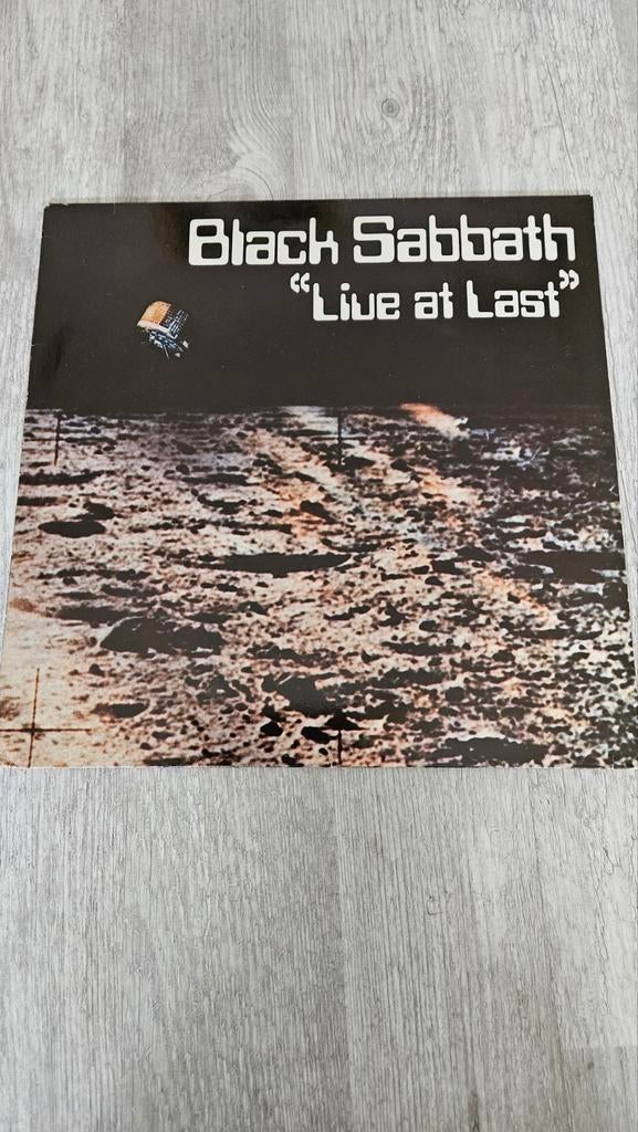 Black Sabbath - Live at Last vinyl album, Cd's en Dvd's, Vinyl | Rock, Gebruikt, Overige genres, Ophalen of Verzenden, 1970 - 1979