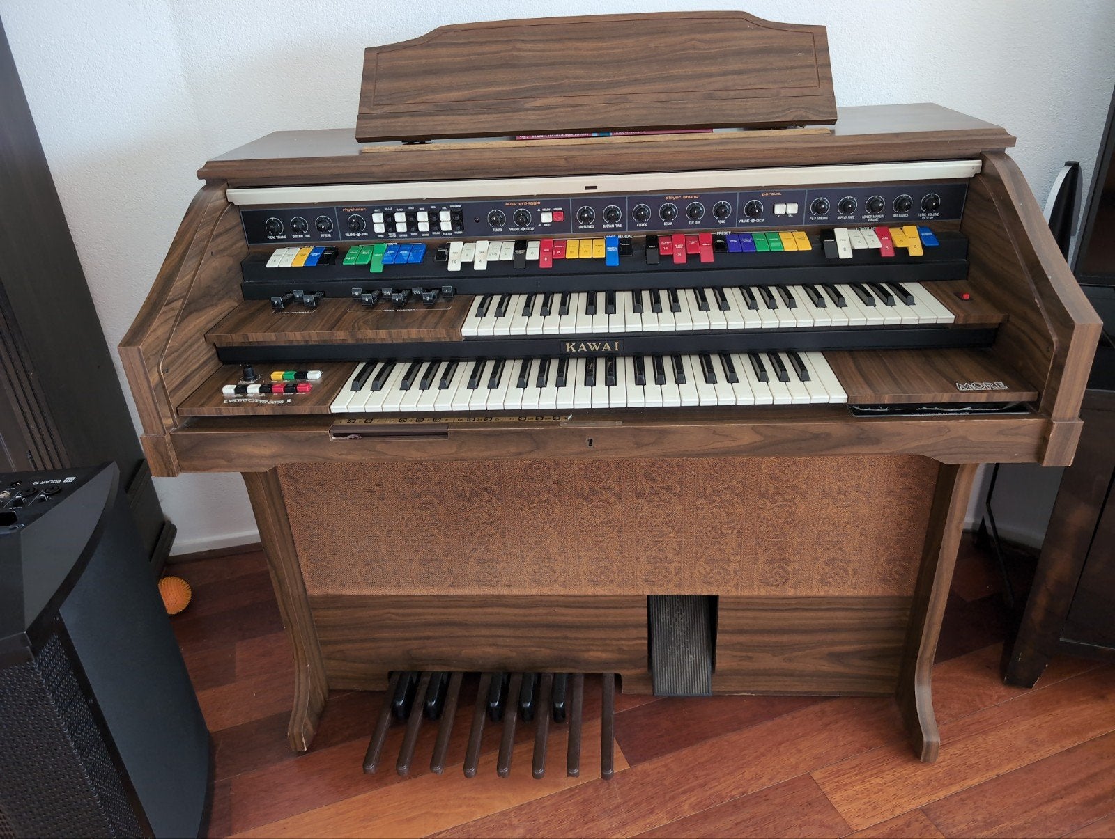 Kawai MORE elektronisch orgel - Vintage instrument, Muziek en Instrumenten, Ophalen, Gebruikt, 2 klavieren, Orgel