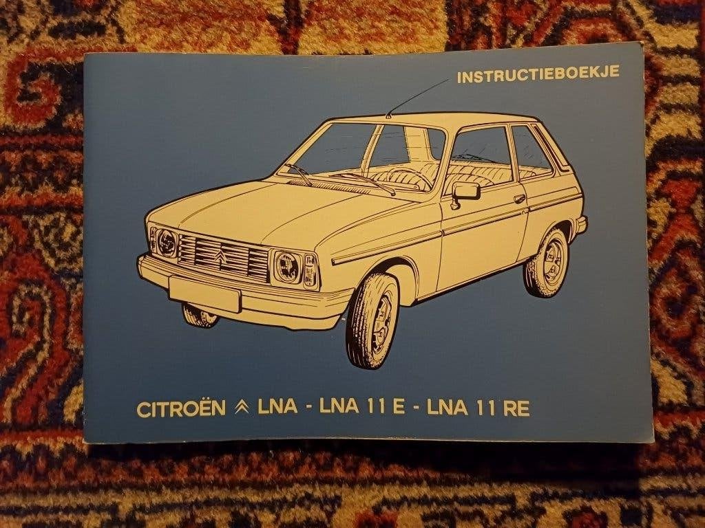 Origineel instructieboekje CITROËN LNA NL, Ophalen of Verzenden