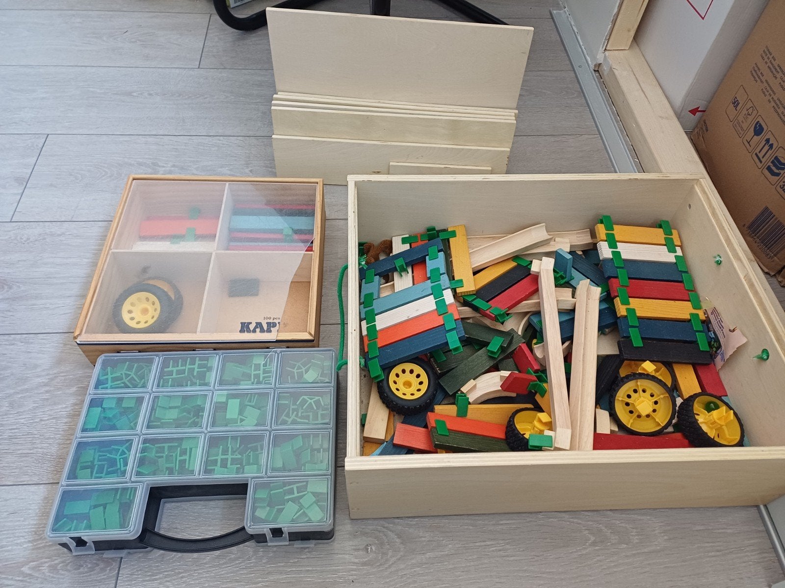 Grote Kapla collectie met uitbreidingen en Join Clips, Ophalen, Zo goed als nieuw, Overige merken