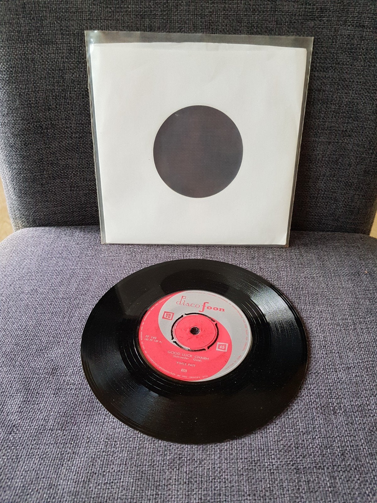 Vince Patt - Good luck charm (V&D Discofoon), Ophalen of Verzenden, Zo goed als nieuw