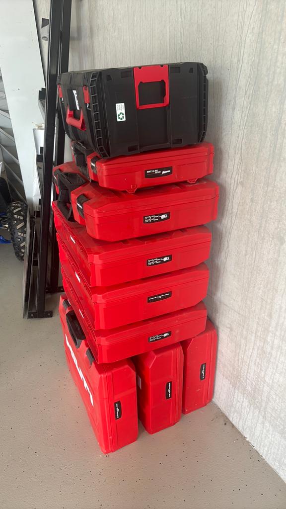 Lege gereedschap koffer hilti, Doe-het-zelf en Verbouw, Gereedschap | Handgereedschap, Ophalen of Verzenden, Zo goed als nieuw