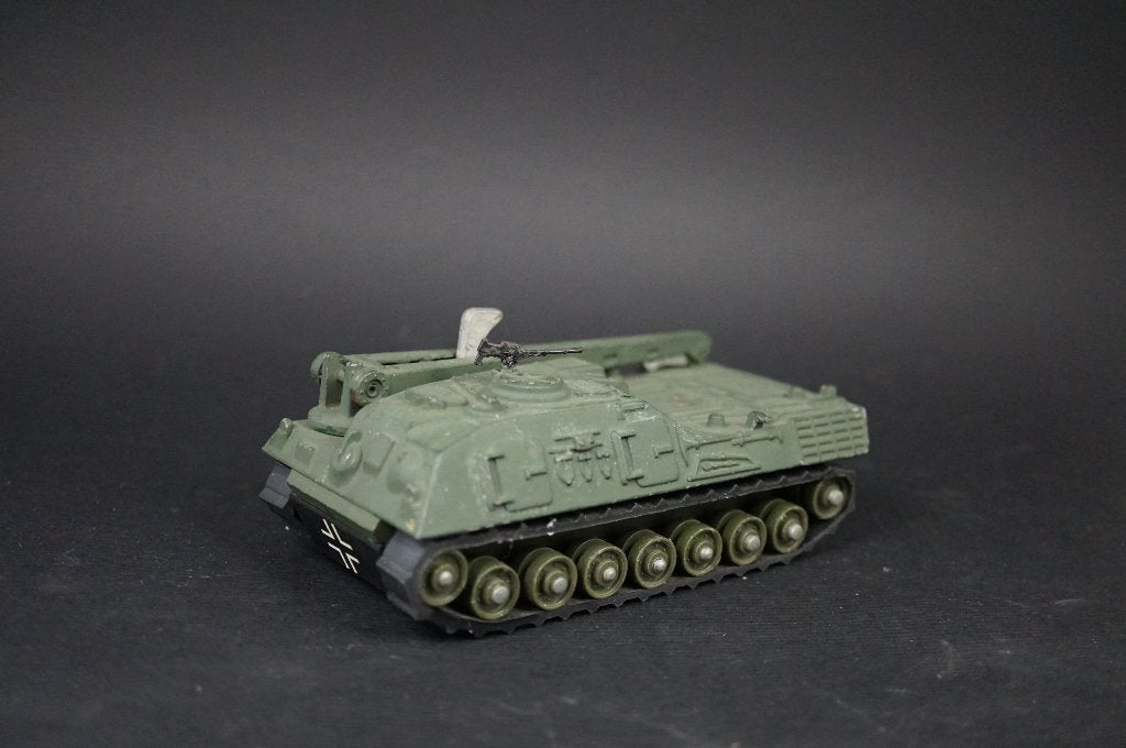 Dinky Toys Leopard recovery tank - TOP vintage, Ophalen of Verzenden