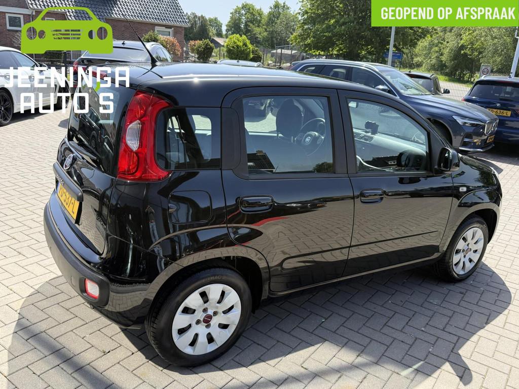 Fiat Panda 0.9 TwinAir Lounge|Airco|PDC, Stof, Panda, Zwart, Bedrijf