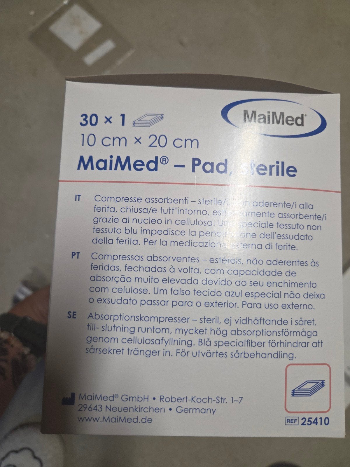Maimad pads, Ophalen of Verzenden