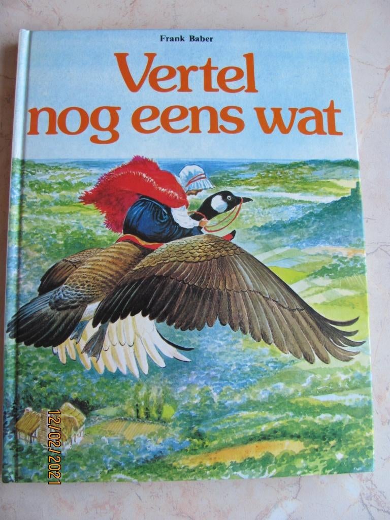 NIEUW retro boek VERTEL NOG EENS WAT Frank BABER voorlezen, 5 of 6 jaar, Jongen of Meisje, Nieuw, Ophalen of Verzenden