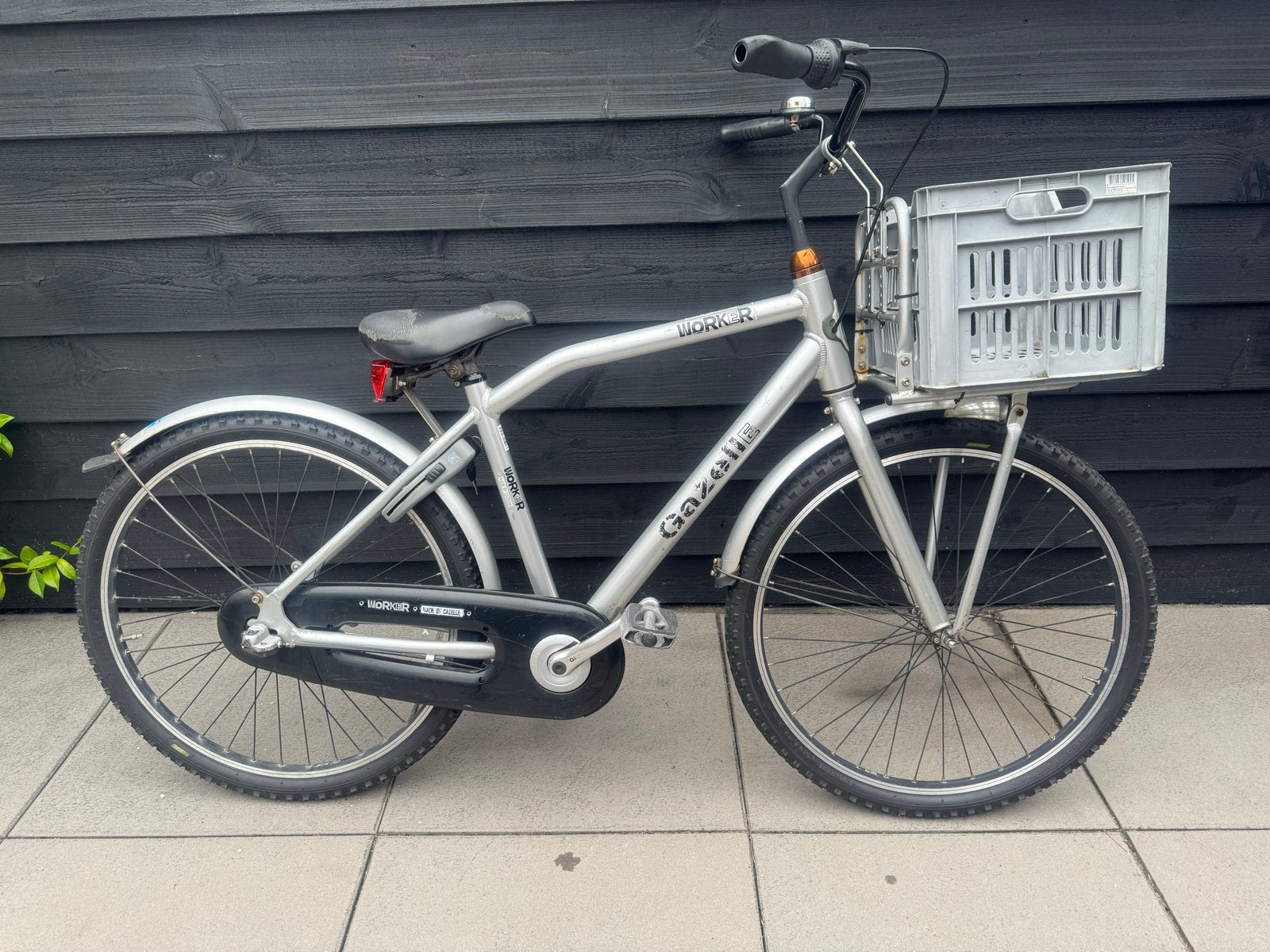 Gazelle Worker transportfiets met mand - 26 inch, Ophalen, Gebruikt, Gazelle
