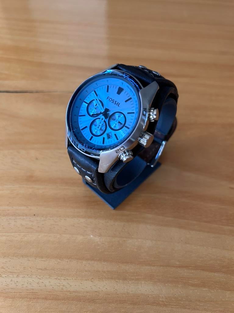 Fossil  horloge Coachman zilverkleurig, Staal, Polshorloge, Ophalen, Overige merken