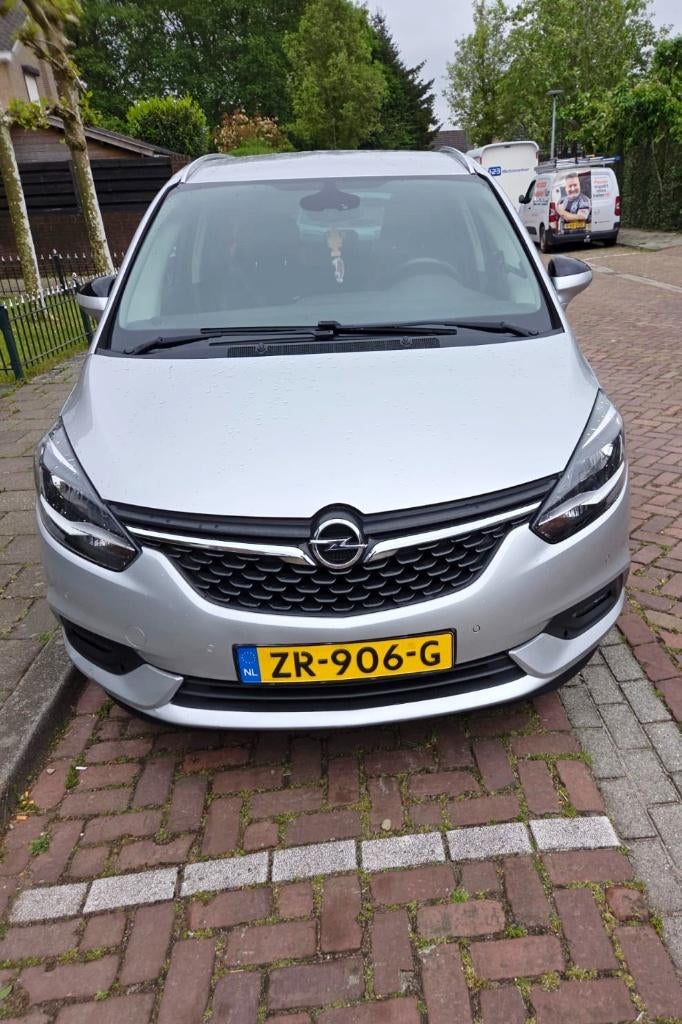 Opel Zafira 1.4 Turbo Start/stop 140pk 2019 Grijs, Auto's, Opel, Stof, 4 cilinders, 7 stoelen, Origineel Nederlands