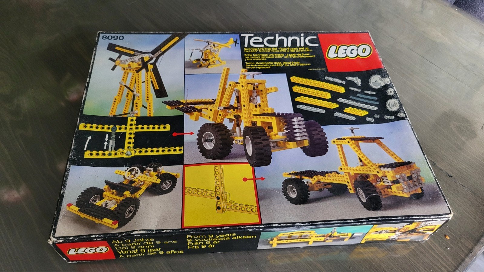 Lego technic 8090 Building set incl doos en inleg compleet!, Lego, Ophalen of Verzenden, Zo goed als nieuw, Technic