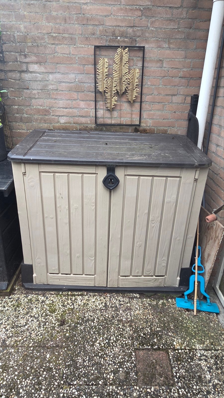 Kunststof Opbergbox / Tuinkast, Ophalen of Verzenden, Gebruikt, Kunststof, Overige typen