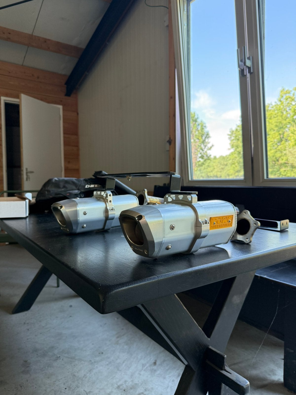 RJWC powersports complete uitlaat!, Motoren, Ophalen