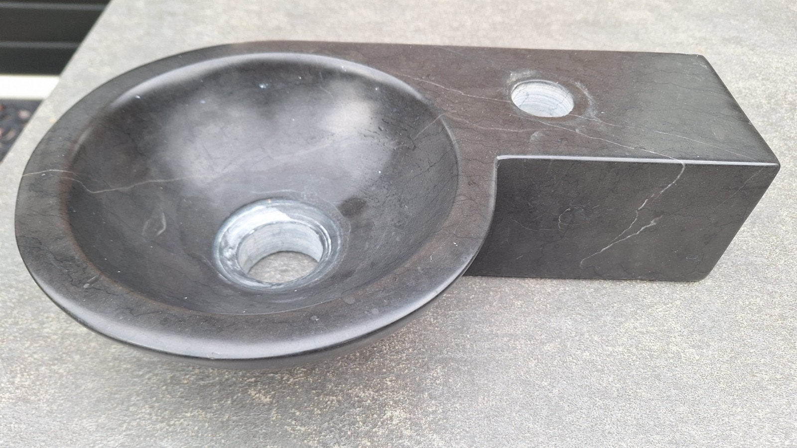Toilet  fonteintje natuursteen, Minder dan 50 cm, Overige typen, Ophalen of Verzenden, Minder dan 25 cm