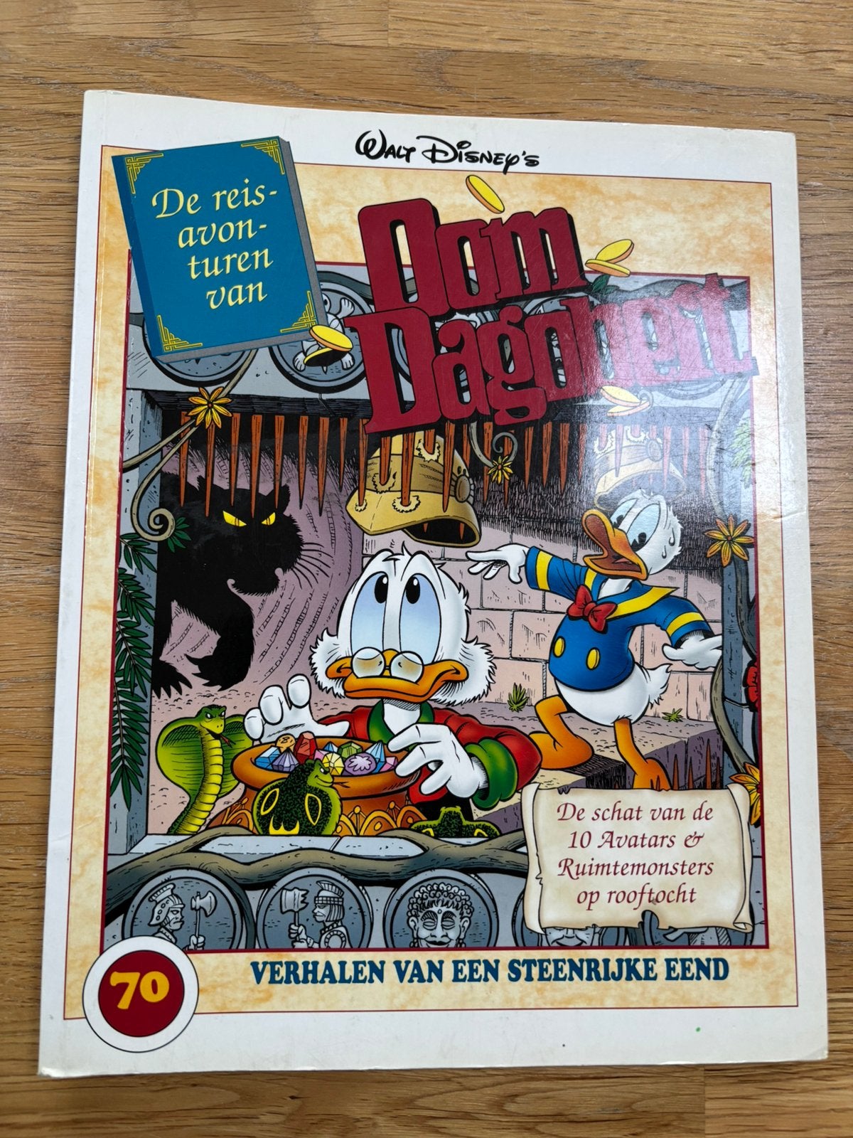 Oom Dagobert verhalen van een steenrijke eend 70, Eén comic, Europa, Ophalen of Verzenden, Zo goed als nieuw