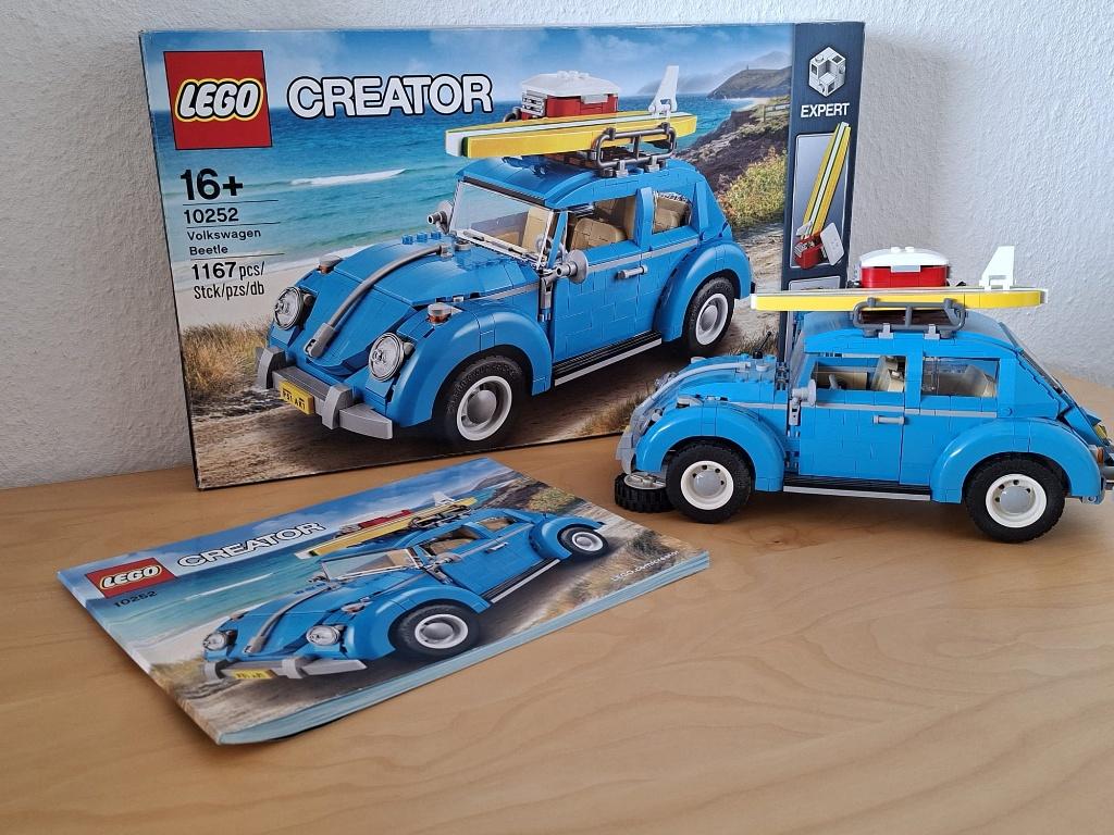Lego 10252 Volkswagen kever, Ophalen, Compleet, Lego, Zo goed als nieuw