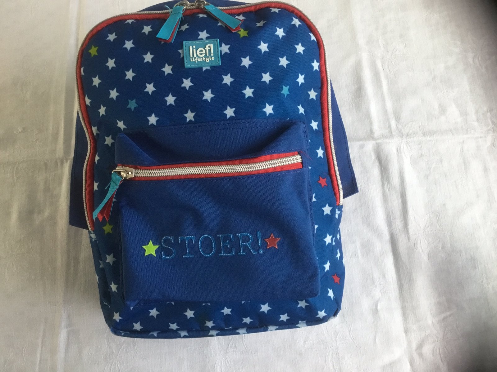 LIEF     SCHOOLTAS       (  NIEUW  ), Minder dan 30 cm, Rugtas, Nieuw, Ophalen of Verzenden