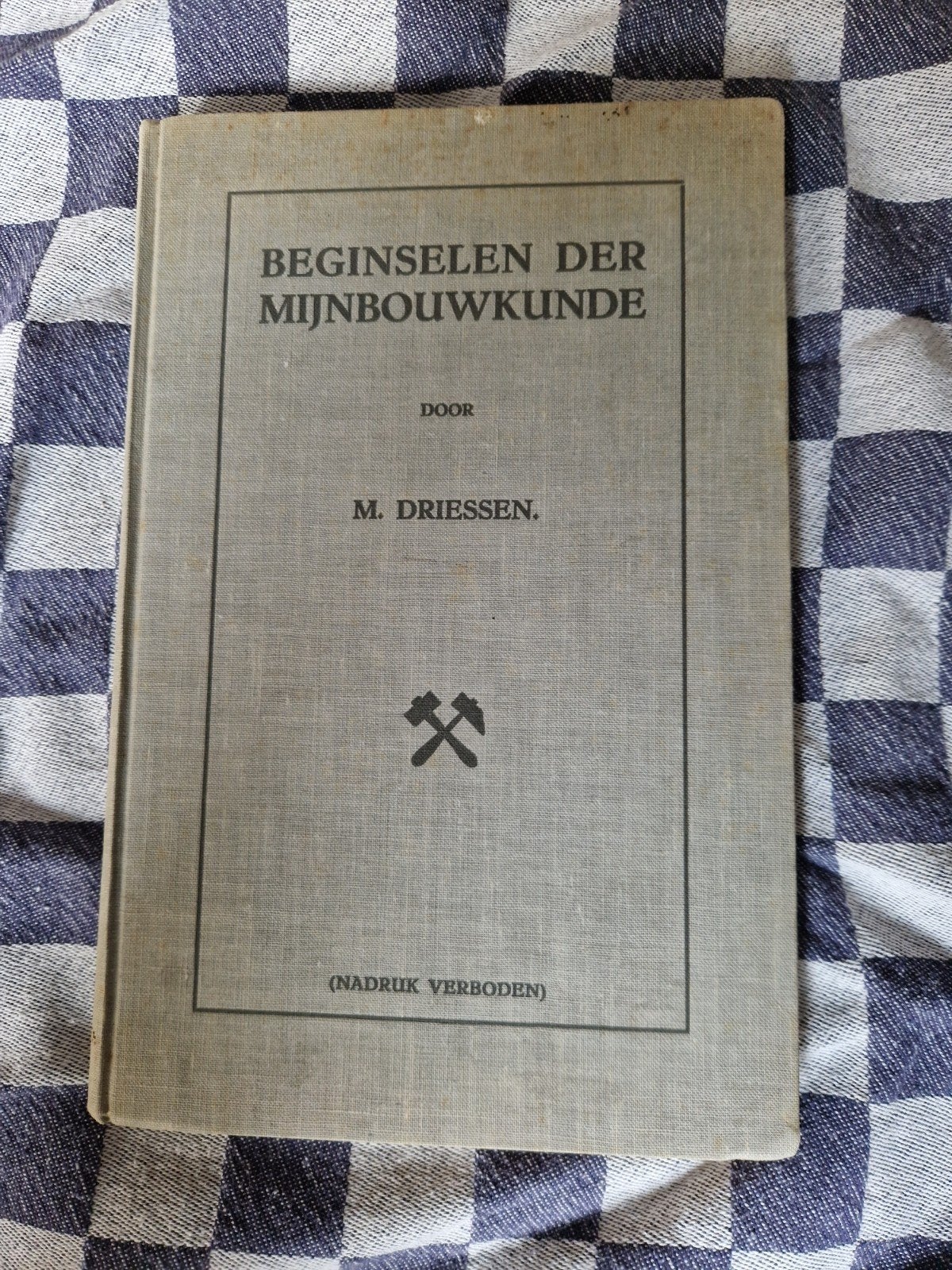 Beginselen der Mijnbouwkunde - M. Driessen, Boeken, Ophalen of Verzenden, Gelezen, Overige onderwerpen, M. Driessen