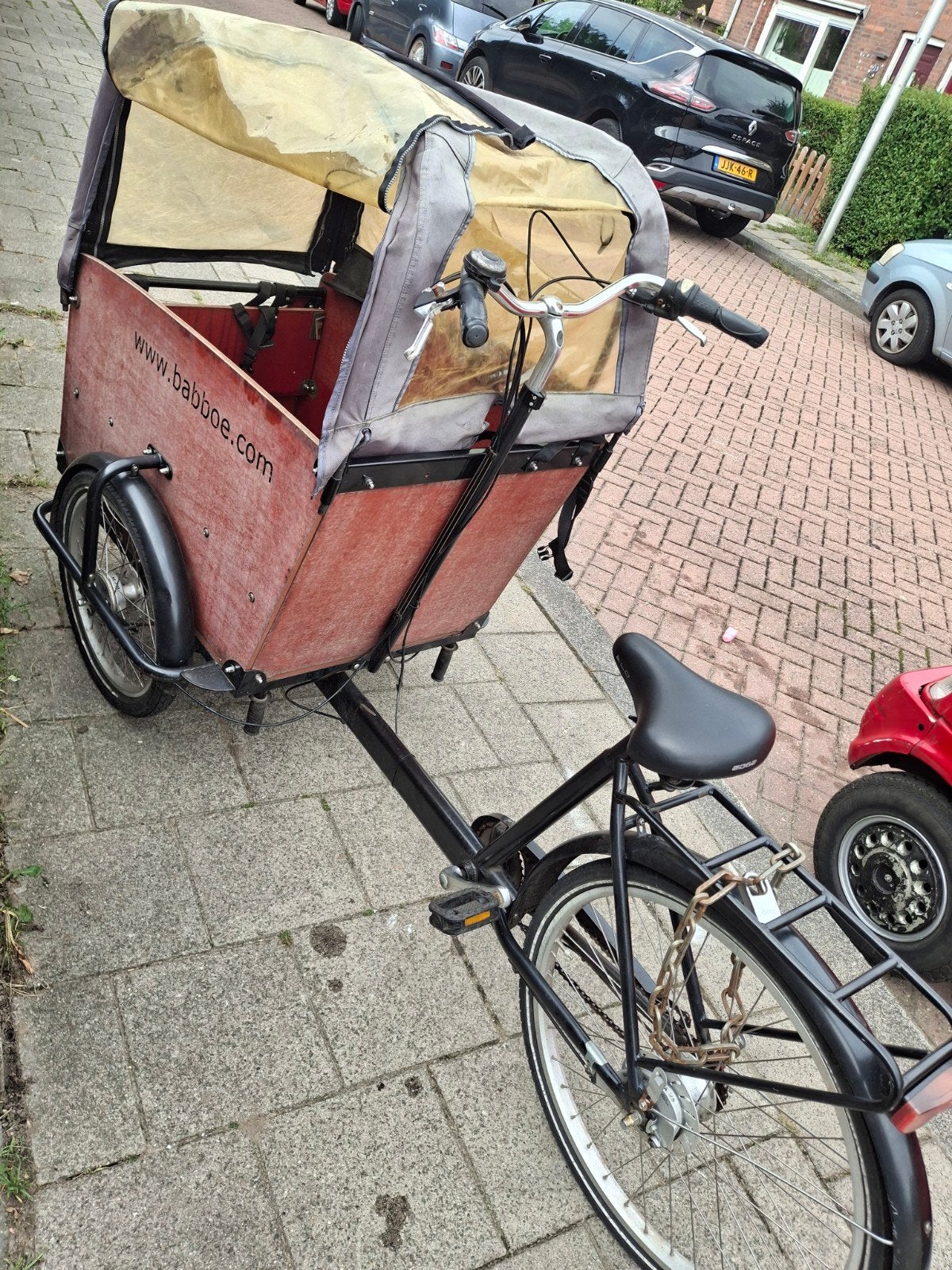 bakfiets babbo big, Ophalen, Gebruikt