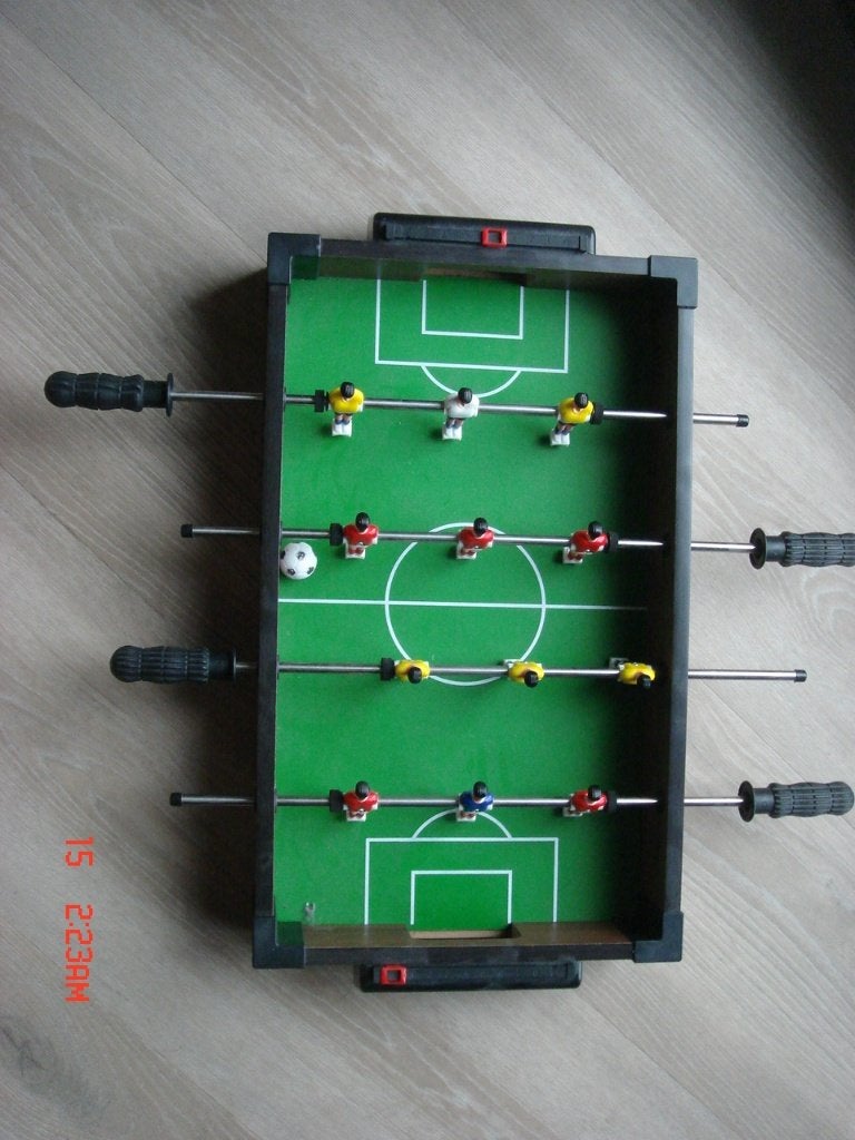 Tafel voetbalspel 51X31, Ophalen of Verzenden, Zo goed als nieuw