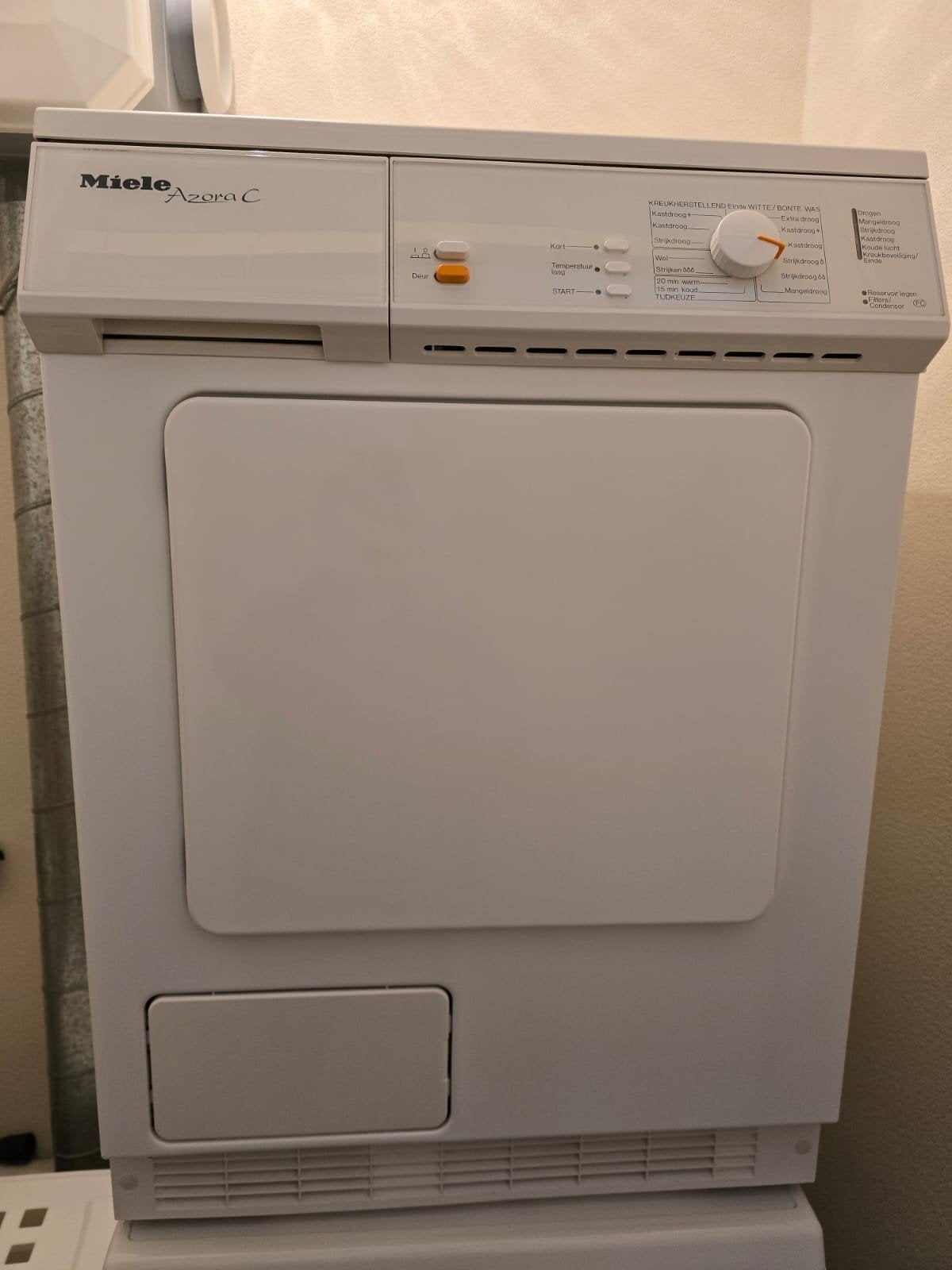 Wasdroger miele Azora c, Ophalen of Verzenden, Zo goed als nieuw, Condens, Minder dan 85 cm