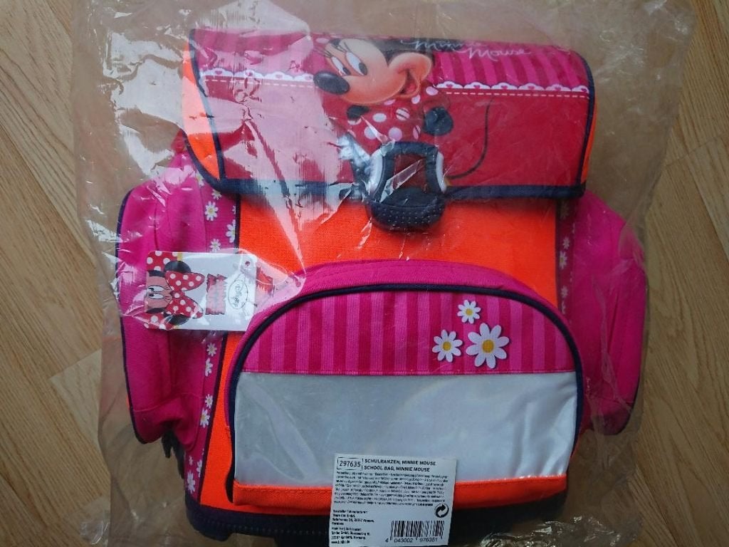 Minnie Mouse schooltas/schoolbag/backpack - nieuw, Overige merken, 25 tot 40 cm, Nieuw, Ophalen of Verzenden