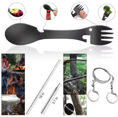 noodoverlevingskit Survival / Camping / Outdoor set (nieuw), Caravans en Kamperen, Kampeeraccessoires, Ophalen of Verzenden, Nieuw