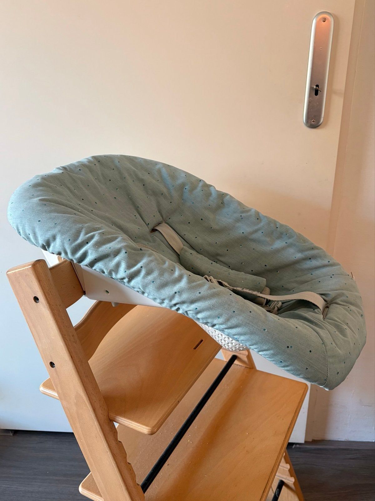 Stokke Tripp Trapp Newborn Set (excl. stoel), Kinderen en Baby's, Ophalen, Zo goed als nieuw, Overige typen, Gordel(s)