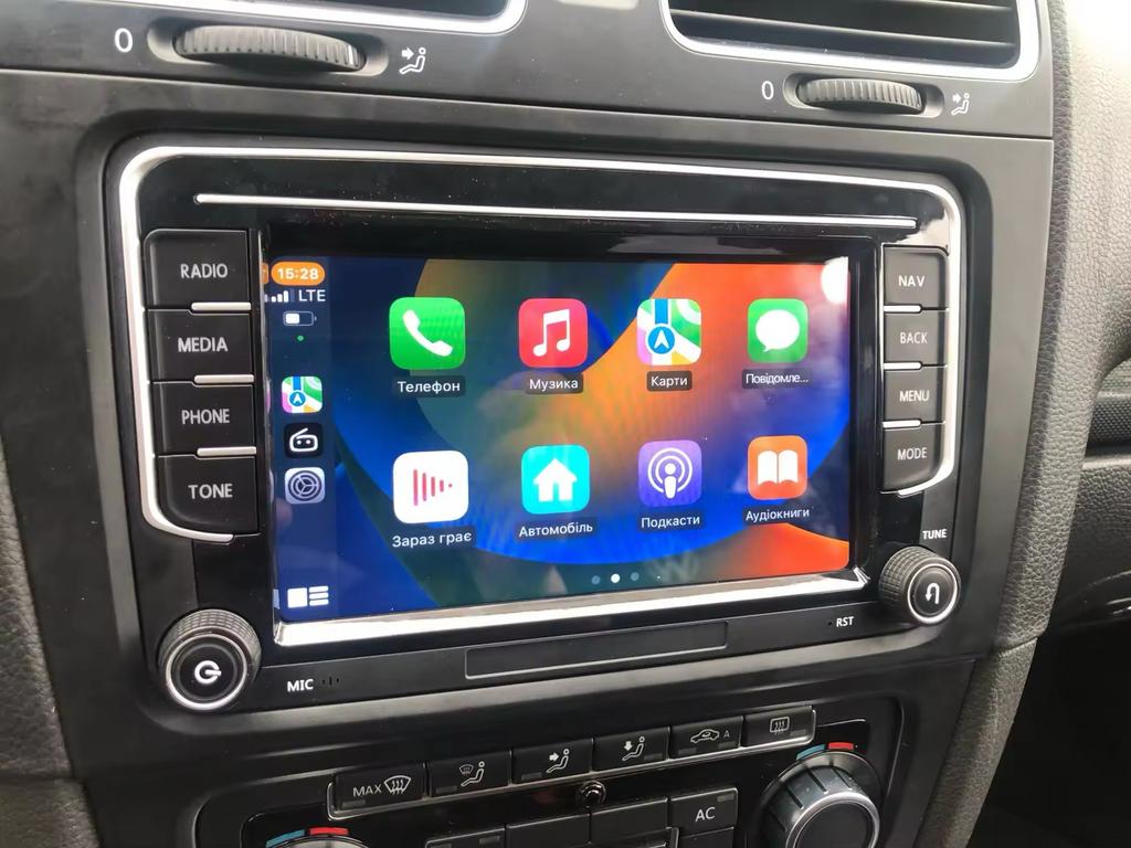 Skoda Draadloos Carplay Navigatiesysteem | Volkswagen / Seat, Auto diversen, Autoradio's, Ophalen of Verzenden, Nieuw