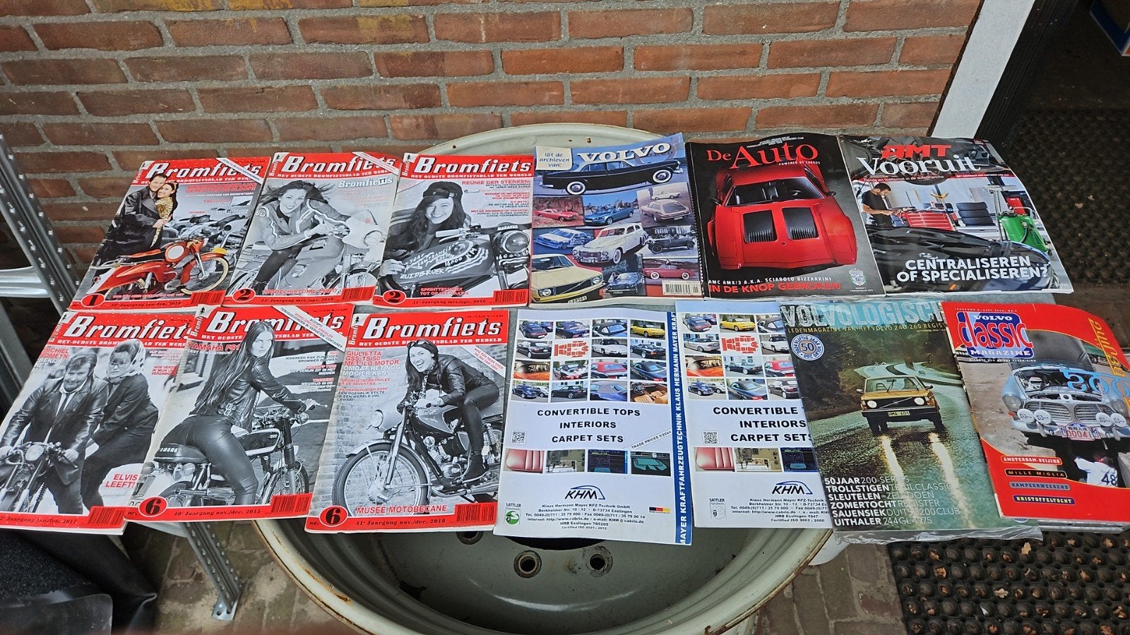 bromfiets/autoboeken, Boeken, Ophalen of Verzenden