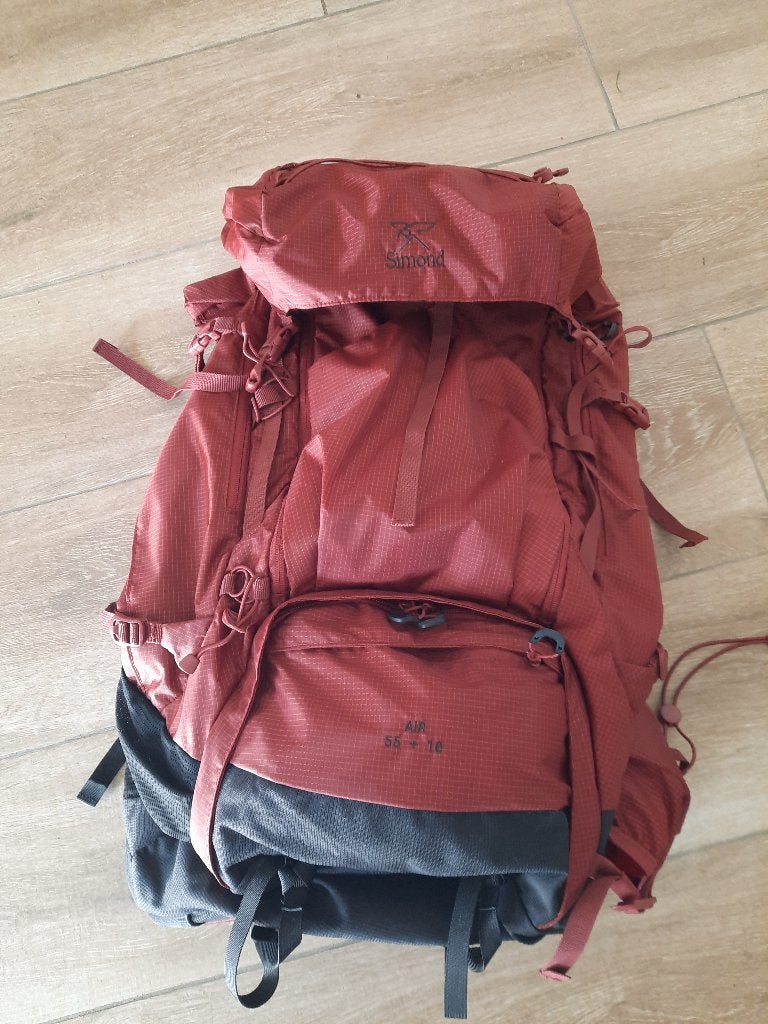 Rugzak 55+10, Ophalen of Verzenden, Zo goed als nieuw, Overige merken, Trekking