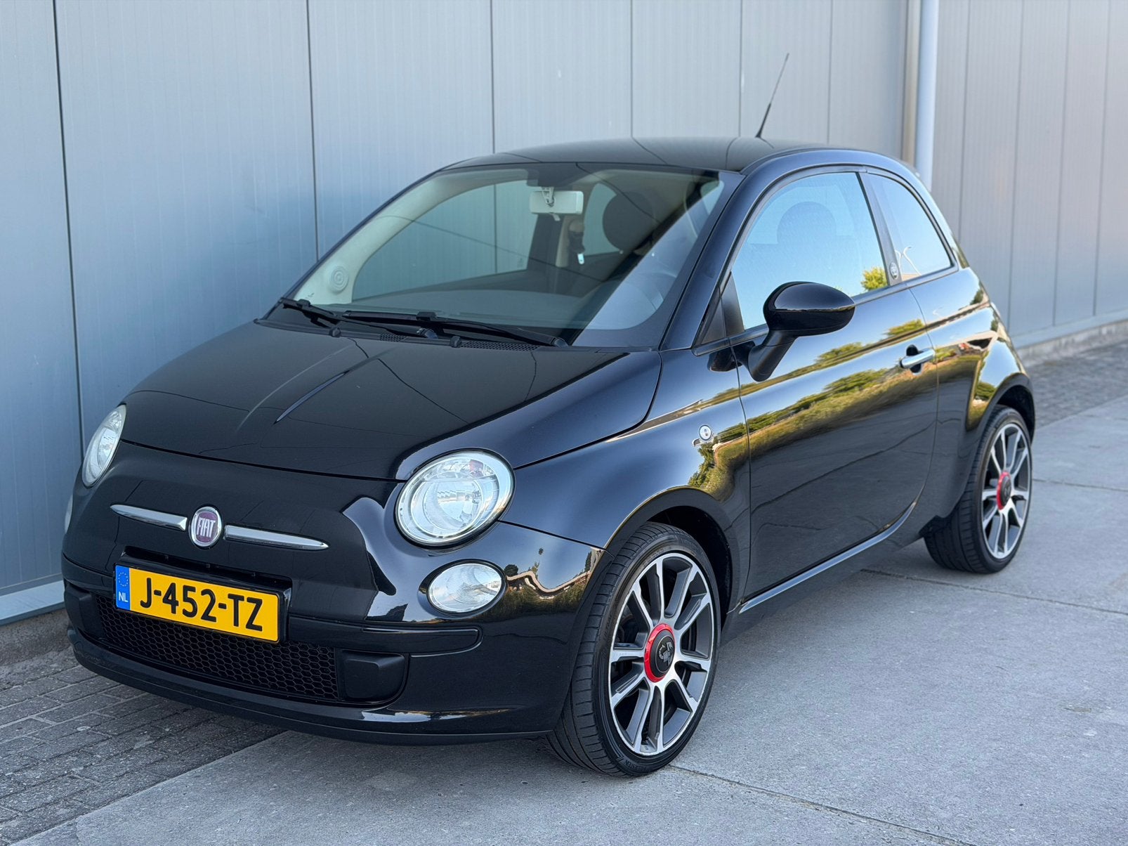 Fiat 500 1.2 C 2011 / Airco | Leder | Zeer mooi!, Auto's, Fiat, Voorwielaandrijving, Euro 5, 4 cilinders, Leder en Stof