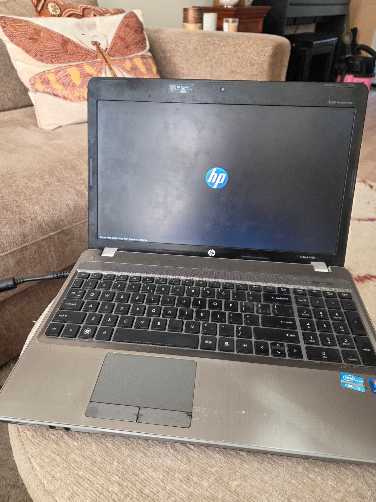 Hp Laptop Probook 4530s - 2011, Computers en Software, Windows Laptops, 15 inch, 2 tot 3 Ghz, Minder dan 4 GB, Qwerty, Ophalen of Verzenden