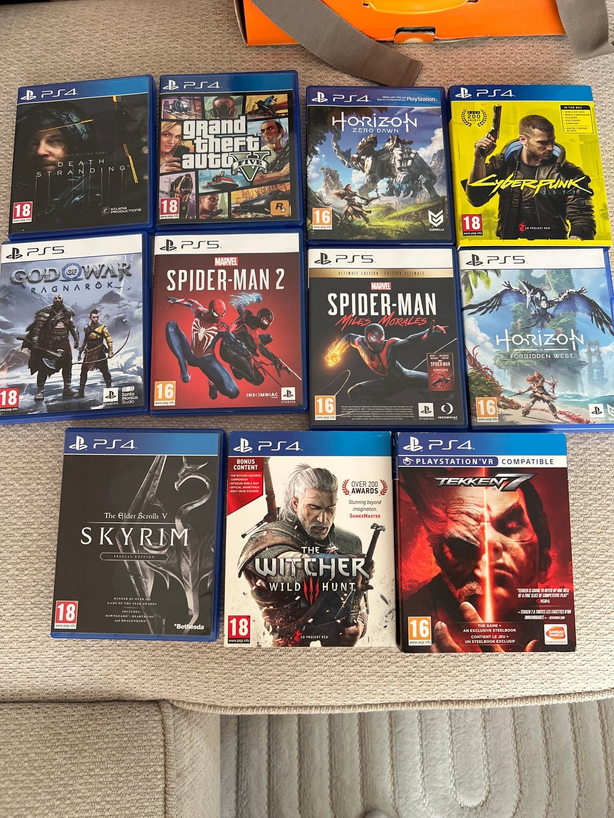 PS4/PS5 Games: Spider-Man, Horizon, God of War, GTA V, Tekke, Spelcomputers en Games, Games | Sony PlayStation 1, Avontuur en Actie