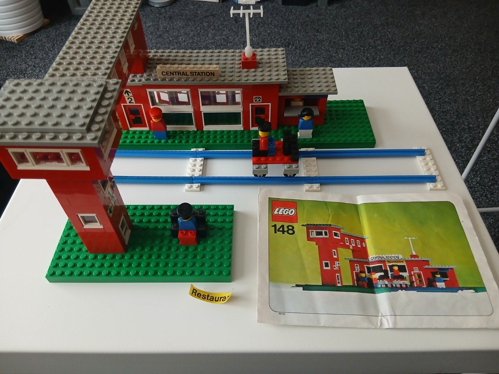 Lego nr 148   centraal station, Gebruikt, Lego, Ophalen of Verzenden, Compleet