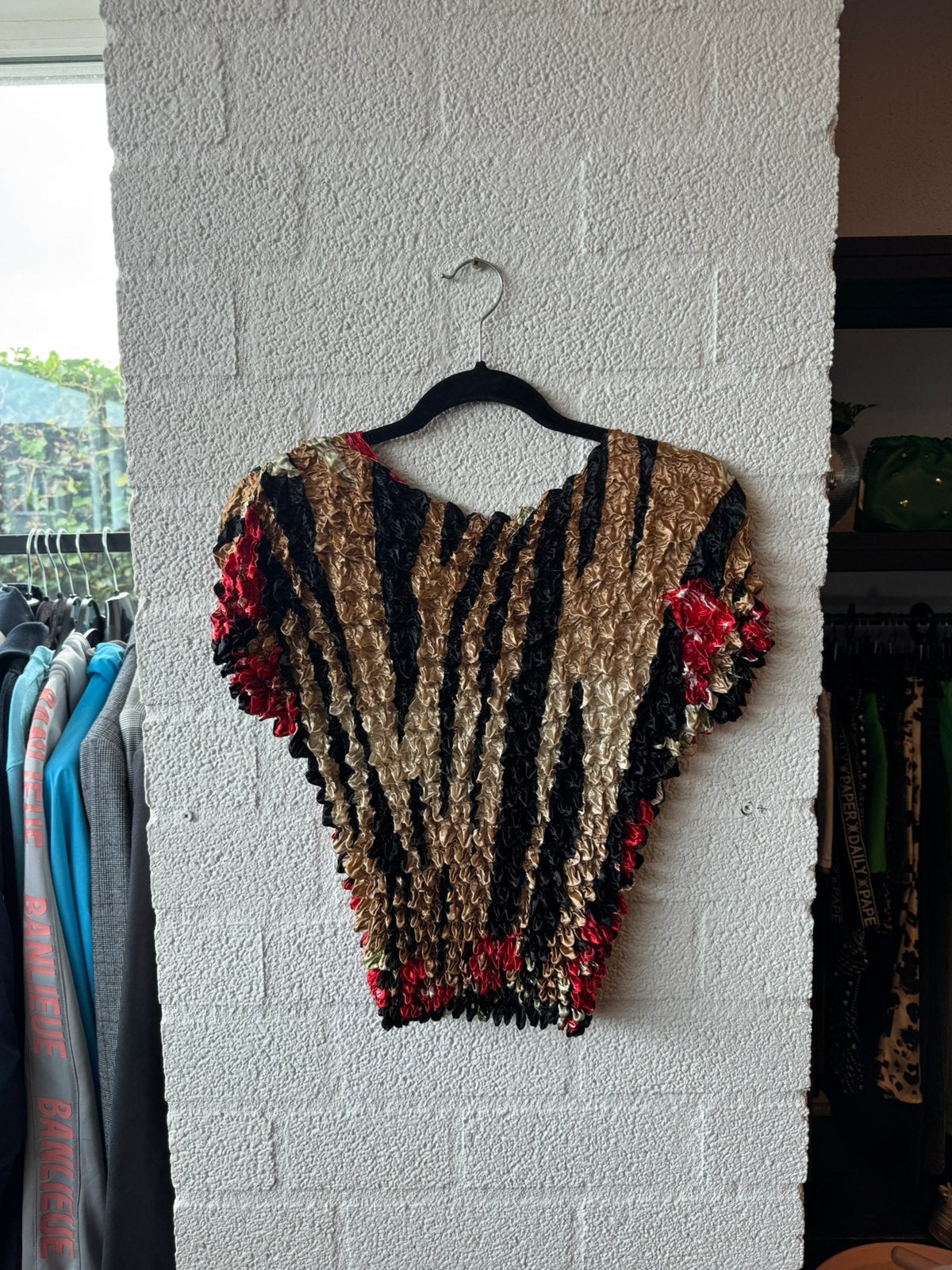 Vintage popcorn top maat s/m y2k, Ophalen of Verzenden, Zo goed als nieuw