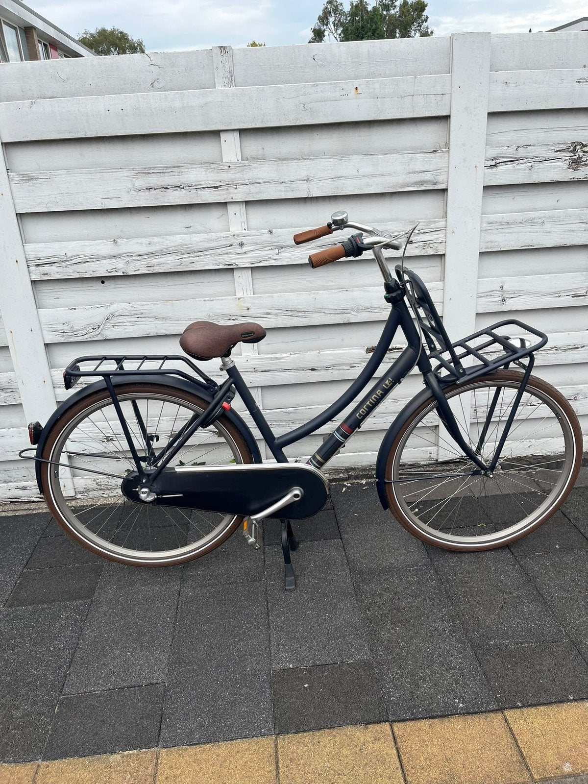 Cortina U4 transportfiets 50cm 28inch, Terugtraprem, Versnellingen, Zo goed als nieuw, 50 tot 53 cm
