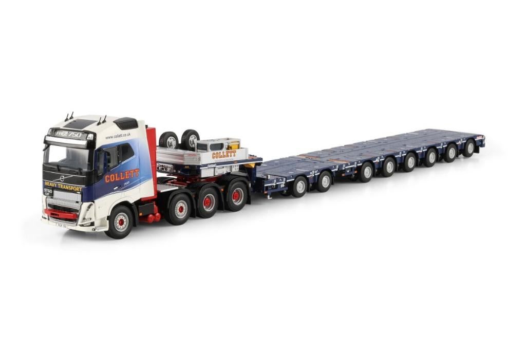 WSI  VOLVO FH 5 GLOBETROTTER 8X4 MANOOVR   COLETT  NEW, Hobby en Vrije tijd, Ophalen of Verzenden, Nieuw, Bus of Vrachtwagen, Wsi