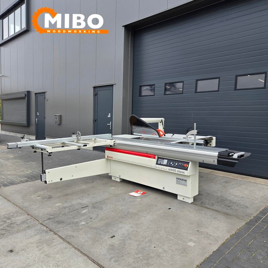SCM Formaatzaag 3200mm paneelzaag 3 assen cnc *** Garantie, 70 mm of meer, Overige typen, Ophalen of Verzenden, Zo goed als nieuw