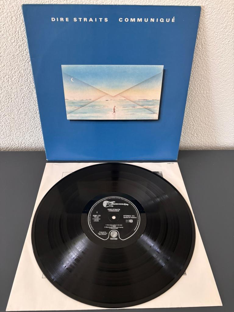 Dire Straits - Communiqué (LP) 1979, Cd's en Dvd's, Gebruikt, 1970 - 1979, 12 inch, Inclusief binnenhoes