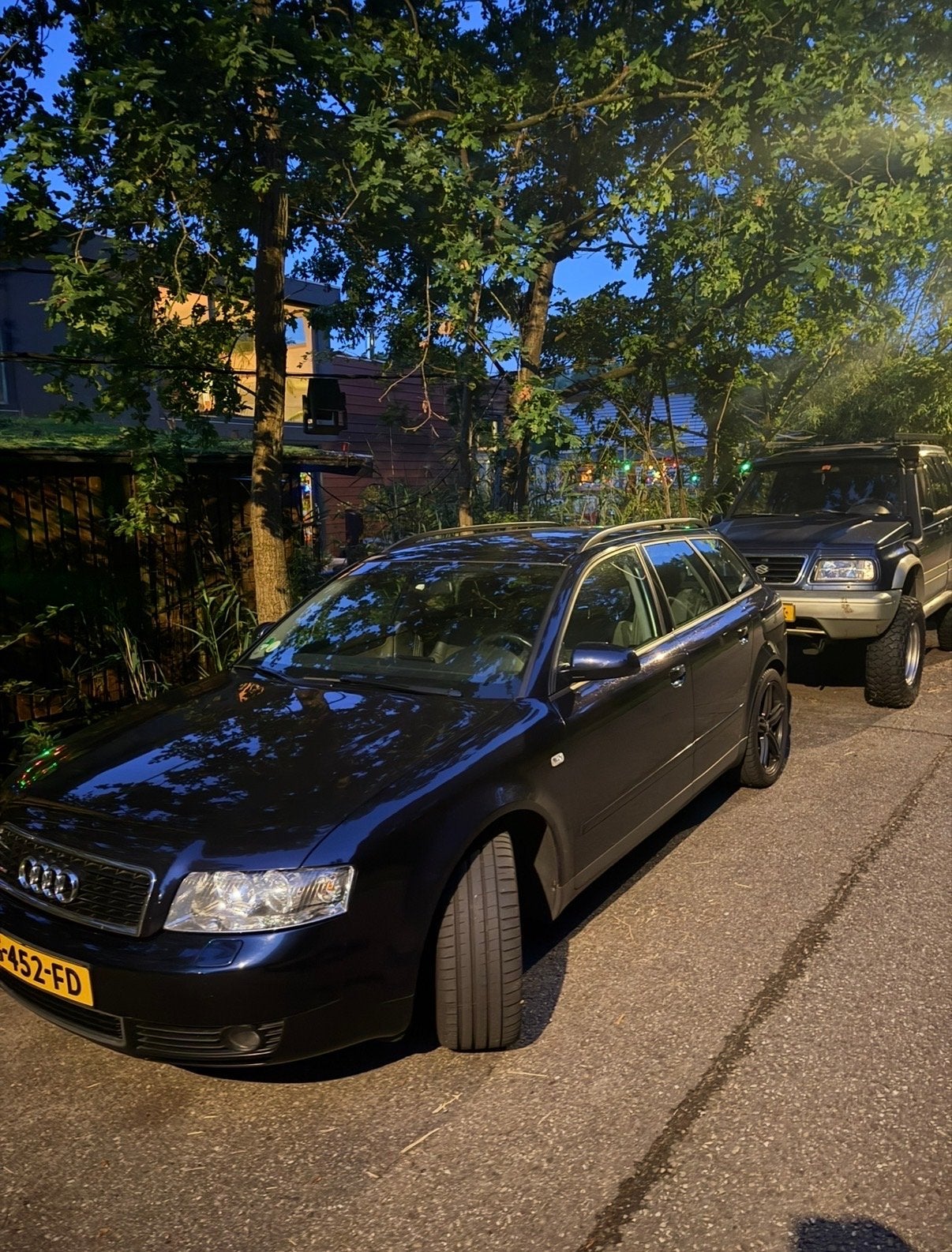 Audi 2002 Blauw, Auto's, 1800 kg, Blauw, Stationwagon, Particulier