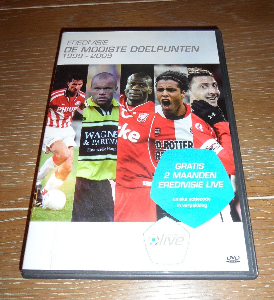 Originele DVD: EreDivisie - De mooiste doelpunten 1999-2009, Alle leeftijden, Voetbal, Overige typen, Ophalen of Verzenden