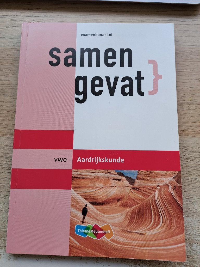 Samengevat vwo aardrijkskunde, VWO, ThiemeMeulenhoff, Ophalen of Verzenden, Aardrijkskunde